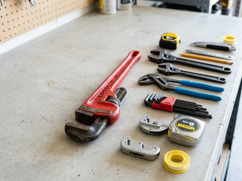 Professional plumbers in Indian Trail, NC equipped with top-tier tools for residential and commercial plumbing services.